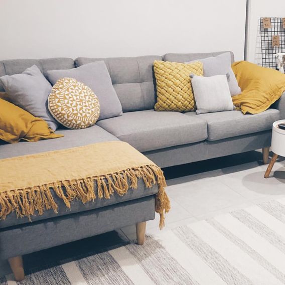 Lemon Yellow Cushion | Pinterest